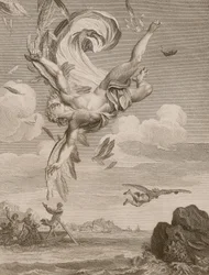 A queda de Ícaro, 1731